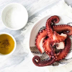 Cooked Wild Spanish Octopus Tentacles